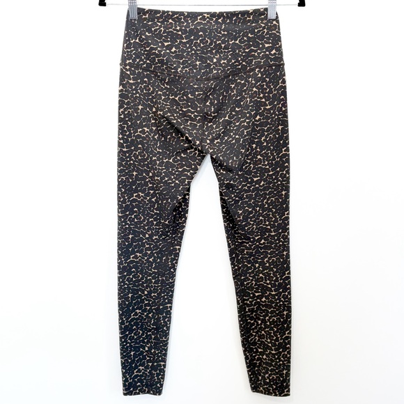 VARLEY Let’s Move High Rise Cheetah Print Leggings Small - Picture 2 of 6